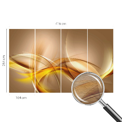 Dekoracyjna fototapeta na ścianę Łagodne linie