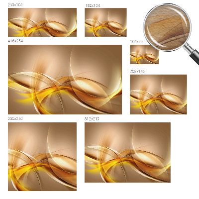 Dekoracyjna fototapeta na ścianę Łagodne linie