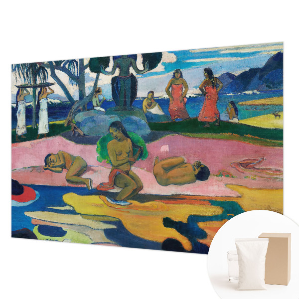 Nowoczesna fototapeta do salonu Tropikalny odpoczynek