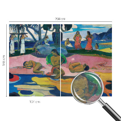 Nowoczesna fototapeta do salonu Tropikalny odpoczynek