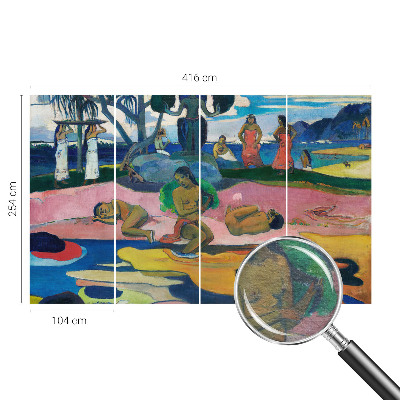 Nowoczesna fototapeta do salonu Tropikalny odpoczynek