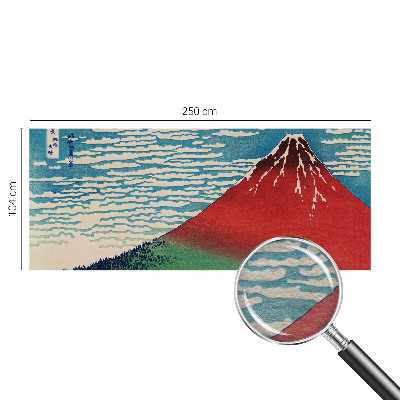 Dekoracyjna fototapeta na ścianę Czerwona góra