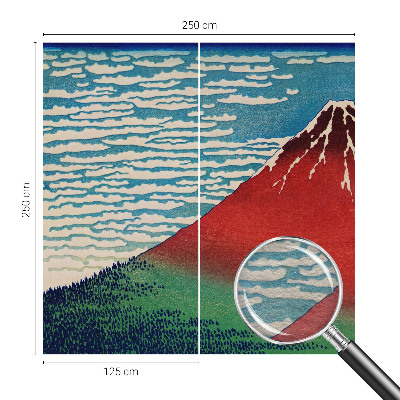 Dekoracyjna fototapeta na ścianę Czerwona góra