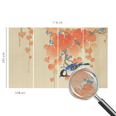 Fototapeta fizelinowa z nadrukiem Winna harmonia