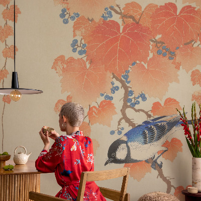 Fototapeta fizelinowa z nadrukiem Winna harmonia