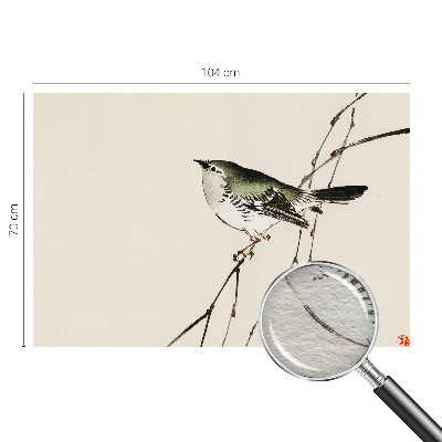 Fototapeta fizelinowa do sypialni Harmonijny ptak