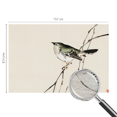 Fototapeta fizelinowa do sypialni Harmonijny ptak