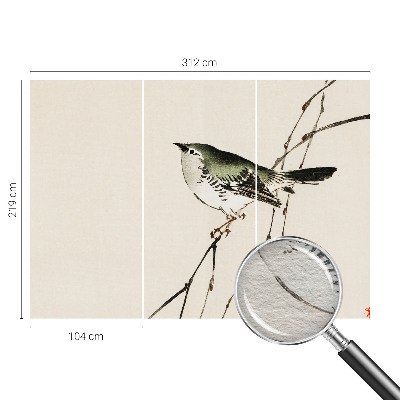 Fototapeta fizelinowa do sypialni Harmonijny ptak