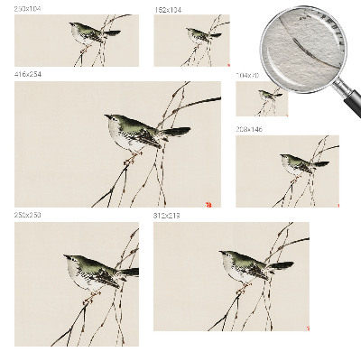 Fototapeta fizelinowa do sypialni Harmonijny ptak