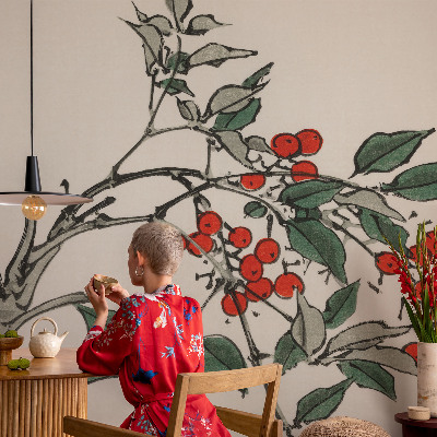 Fototapeta na ścianę Gałązka jagód