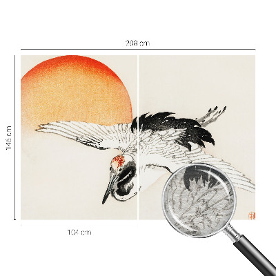 Fototapeta na ścianę Elegancki żuraw