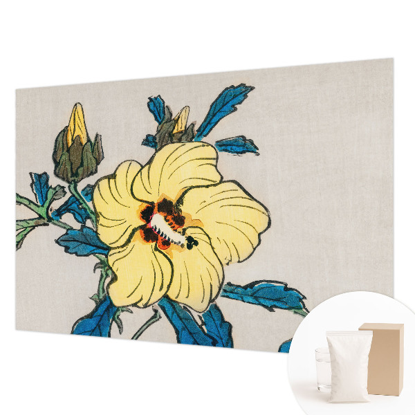 Tapeta fotograficzna fizelinowa Żółty kwiat