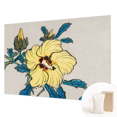 Tapeta fotograficzna fizelinowa Żółty kwiat