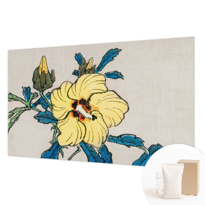 Tapeta fotograficzna fizelinowa Żółty kwiat