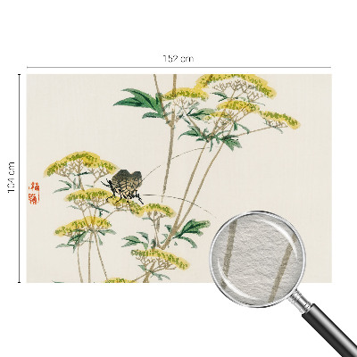 Nowoczesna fototapeta do salonu Kwiaty natura