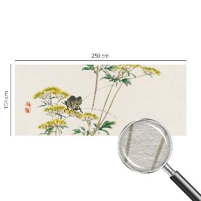 Nowoczesna fototapeta do salonu Kwiaty natura