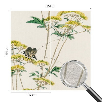 Nowoczesna fototapeta do salonu Kwiaty natura