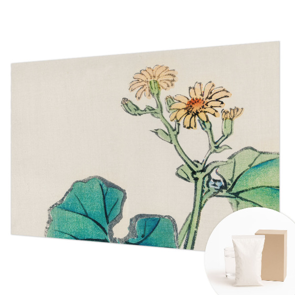 Fototapeta fizelinowa z nadrukiem Kwiat i liście