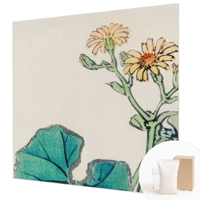 Fototapeta fizelinowa z nadrukiem Kwiat i liście