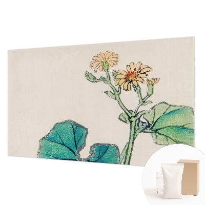 Fototapeta fizelinowa z nadrukiem Kwiat i liście