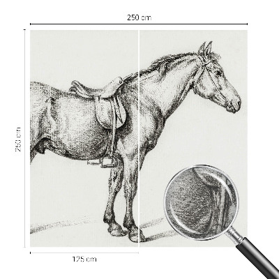 Fototapeta na ścianę Szkic konia