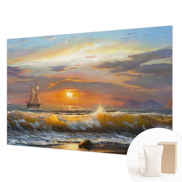 Tapeta fotograficzna fizelinowa z motywem morskiej panoramy