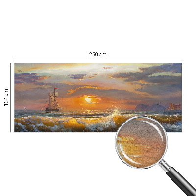 Tapeta fotograficzna fizelinowa z motywem morskiej panoramy
