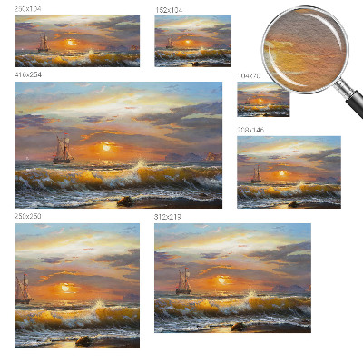 Tapeta fotograficzna fizelinowa Tapeta fotograficzna fizelinowa Morska panorama