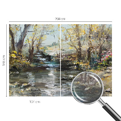 Tapeta fotograficzna Leśny strumień