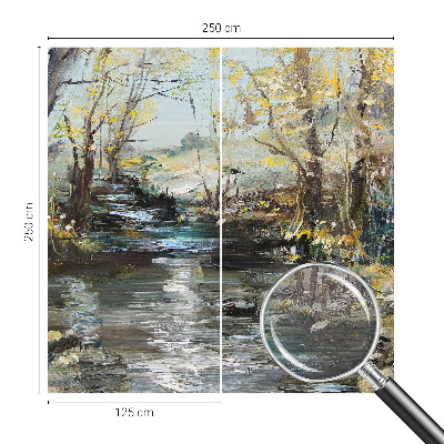 Tapeta fotograficzna Leśny strumień