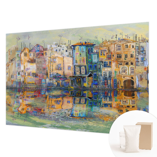 Nowoczesna fototapeta do salonu Magiczne miasto