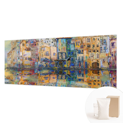 Nowoczesna fototapeta do salonu Magiczne miasto