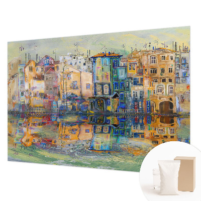 Nowoczesna fototapeta do salonu Magiczne miasto