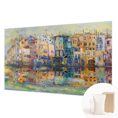 Nowoczesna fototapeta do salonu Magiczne miasto