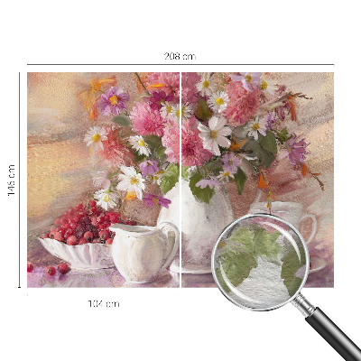 Dekoracyjna fototapeta na ścianę Dekoracyjna fototapeta na ścianę Kwiaty polne