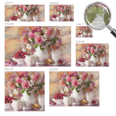 Dekoracyjna fototapeta na ścianę Dekoracyjna fototapeta na ścianę Kwiaty polne