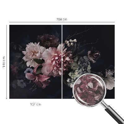 Tapeta fotograficzna fizelinowa Kwiatowa kompozycja