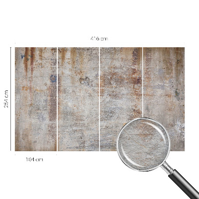 Fototapeta fizelinowa z nadrukiem Surowa powierzchnia