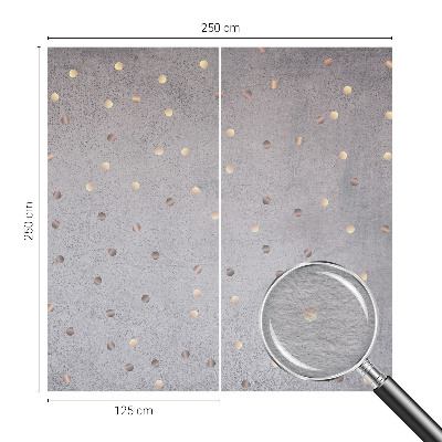 Tapeta fotograficzna Symetryczne kropeczki