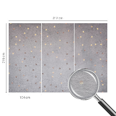 Tapeta fotograficzna Symetryczne kropeczki