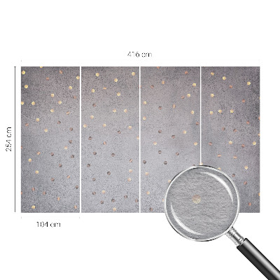 Tapeta fotograficzna Symetryczne kropeczki