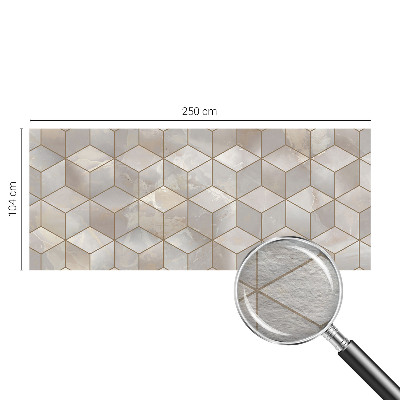 Fototapeta na ścianę z geometrycznym motywem mozaiki