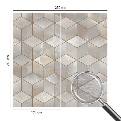 Fototapeta na ścianę z geometrycznym motywem mozaiki