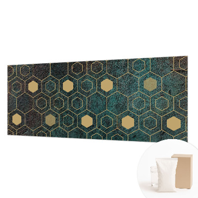 Tapeta fotograficzna fizelinowa Geometryczne heksagony