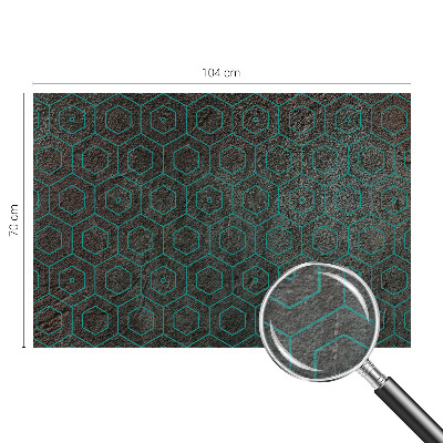 Dekoracyjna fototapeta na ścianę z geometrycznym wzorem