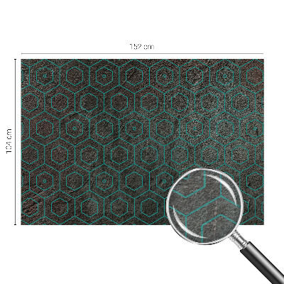 Dekoracyjna fototapeta na ścianę z geometrycznym wzorem