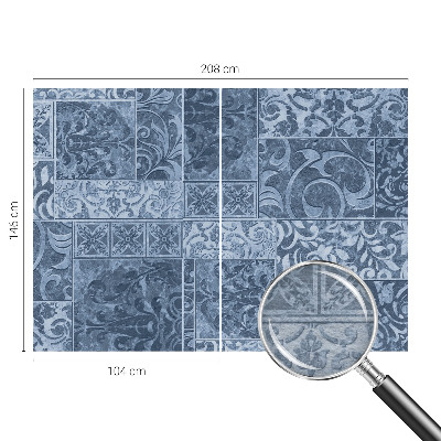 Nowoczesna fototapeta do salonu Nowoczesna fototapeta do salonu Ornamenty roślinne