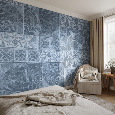 Nowoczesna fototapeta do salonu Nowoczesna fototapeta do salonu Ornamenty roślinne