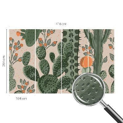 Tapeta fotograficzna Zielone kaktusy