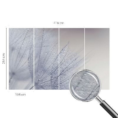 Tapeta fotograficzna fizelinowa Dmuchawiec zroszony